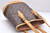 Authentic Louis Vuitton Monogram Bucket PM Shoulder Tote Bag M42238 LV 9381E