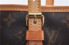Authentic Louis Vuitton Monogram Bucket PM Shoulder Tote Bag M42238 LV 9381E