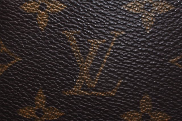 Authentic Louis Vuitton Monogram Bucket PM Shoulder Tote Bag M42238 LV 9381E