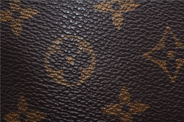 Authentic Louis Vuitton Monogram Bucket PM Shoulder Tote Bag M42238 LV 9381E