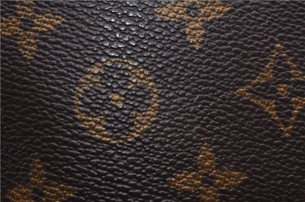 Authentic Louis Vuitton Monogram Bucket PM Shoulder Tote Bag M42238 LV 9381E