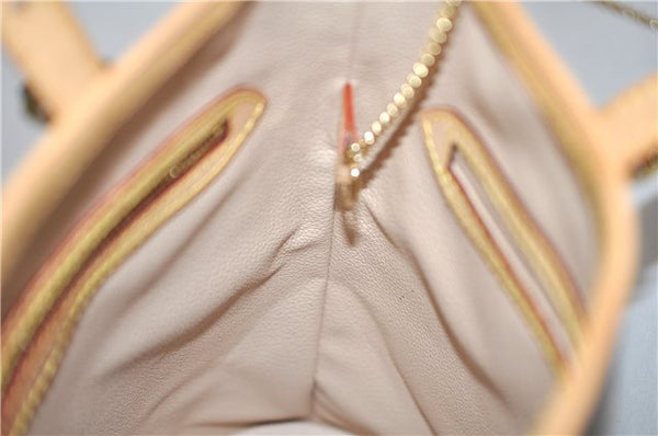 Authentic Louis Vuitton Monogram Bucket PM Shoulder Tote Bag M42238 LV 9381E