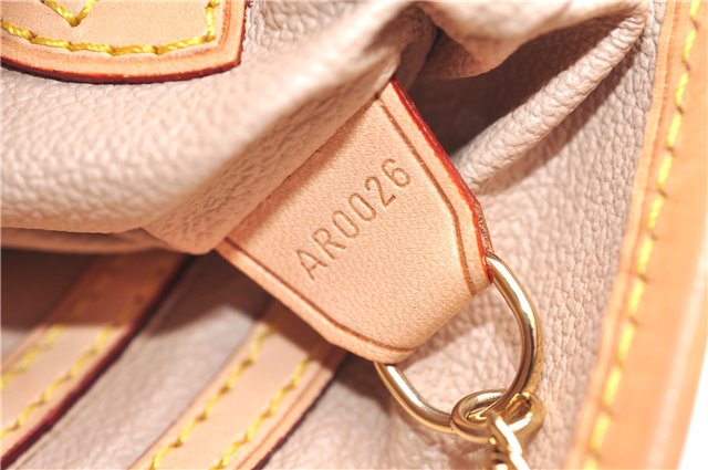 Authentic Louis Vuitton Monogram Bucket PM Shoulder Tote Bag M42238 LV 9381E