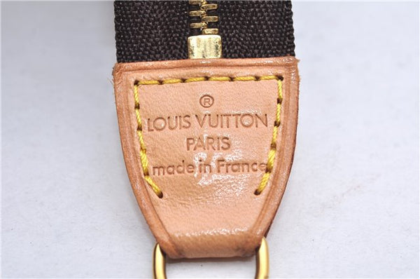 Authentic Louis Vuitton Monogram Bucket PM Shoulder Tote Bag M42238 LV 9381E