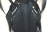 Authentic GUCCI Sherry Line 2Way Tote Bag GG PVC Leather 495559 Black 9382E