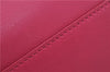 Authentic SAINT LAURENT Petit Cabas 2Way Shoulder Hand Bag Leather Pink 9383E