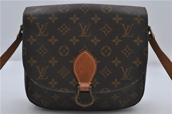 Auth Louis Vuitton Monogram Saint Cloud GM Shoulder Cross Bag M51242 LV 9384D