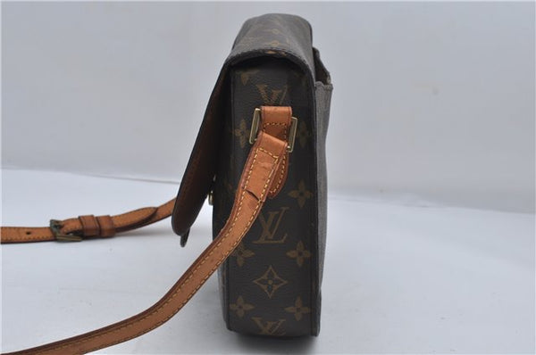 Auth Louis Vuitton Monogram Saint Cloud GM Shoulder Cross Bag M51242 LV 9384D