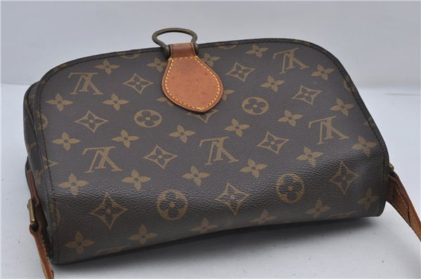 Auth Louis Vuitton Monogram Saint Cloud GM Shoulder Cross Bag M51242 LV 9384D