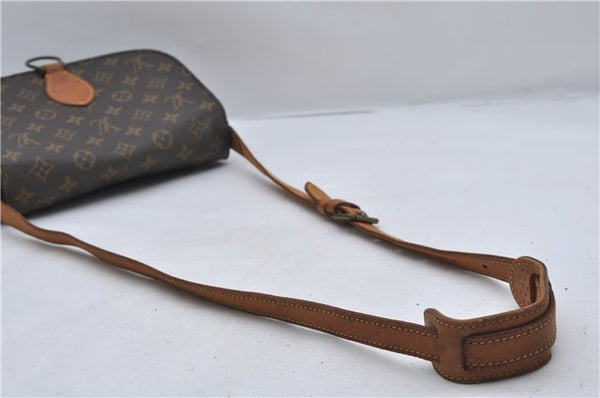Auth Louis Vuitton Monogram Saint Cloud GM Shoulder Cross Bag M51242 LV 9384D