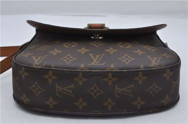 Auth Louis Vuitton Monogram Saint Cloud GM Shoulder Cross Bag M51242 LV 9384D