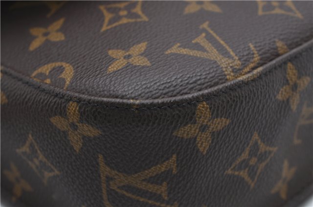Auth Louis Vuitton Monogram Saint Cloud GM Shoulder Cross Bag M51242 LV 9384D