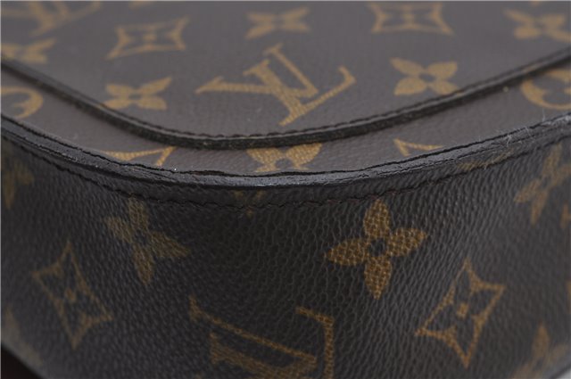 Auth Louis Vuitton Monogram Saint Cloud GM Shoulder Cross Bag M51242 LV 9384D