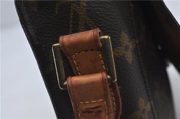 Auth Louis Vuitton Monogram Saint Cloud GM Shoulder Cross Bag M51242 LV 9384D