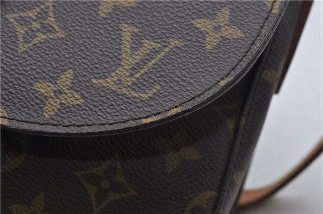 Auth Louis Vuitton Monogram Saint Cloud GM Shoulder Cross Bag M51242 LV 9384D