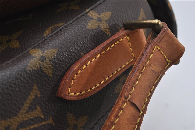 Auth Louis Vuitton Monogram Saint Cloud GM Shoulder Cross Bag M51242 LV 9384D