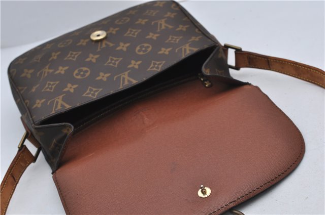 Auth Louis Vuitton Monogram Saint Cloud GM Shoulder Cross Bag M51242 LV 9384D