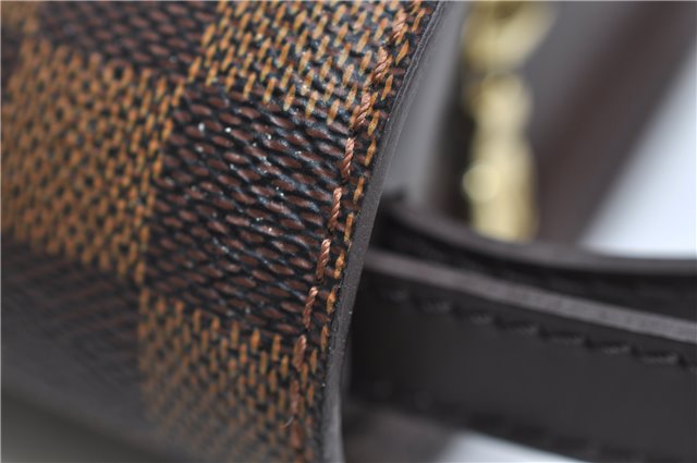 Authentic Louis Vuitton Damier Saint Louis Clutch Hand Bag Purse N51993 LV 9384E