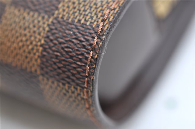 Authentic Louis Vuitton Damier Saint Louis Clutch Hand Bag Purse N51993 LV 9384E