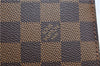 Authentic Louis Vuitton Damier Saint Louis Clutch Hand Bag Purse N51993 LV 9384E