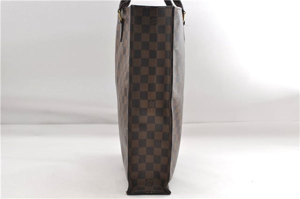 Authentic Louis Vuitton Damier Sac Plat Hand Bag N51140 LV 9385D