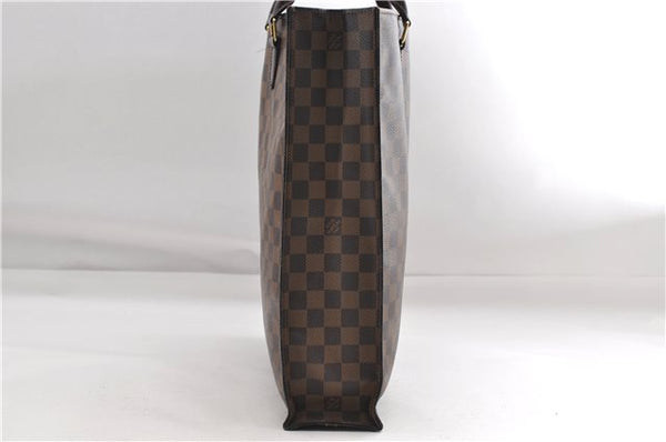 Authentic Louis Vuitton Damier Sac Plat Hand Bag N51140 LV 9385D