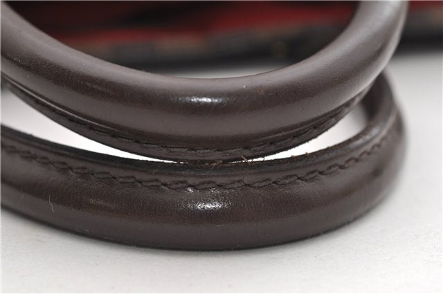 Authentic Louis Vuitton Damier Sac Plat Hand Bag N51140 LV 9385D