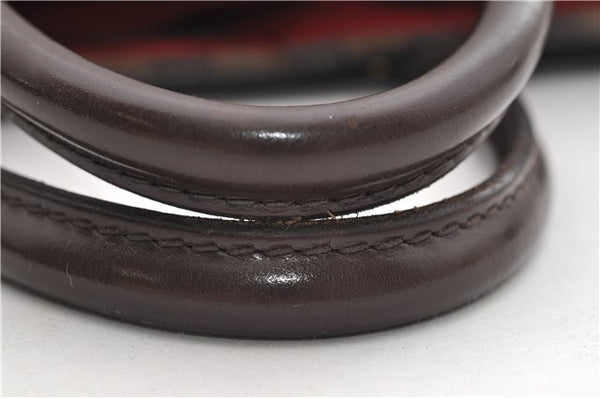 Authentic Louis Vuitton Damier Sac Plat Hand Bag N51140 LV 9385D