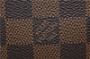 Authentic Louis Vuitton Damier Sac Plat Hand Bag N51140 LV 9385D