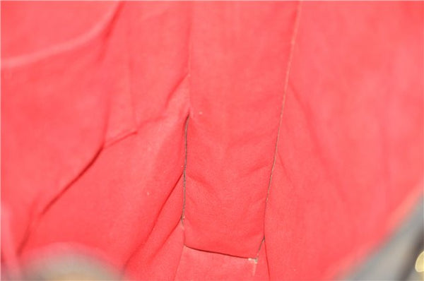 Authentic Louis Vuitton Damier Sac Plat Hand Bag N51140 LV 9385D