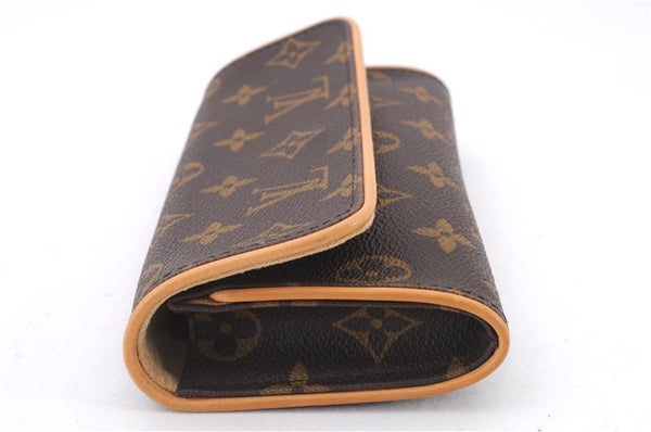 Authentic Louis Vuitton Monogram Pochette Twin PM Shoulder Bag M51854 LV 9385E