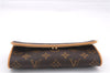 Authentic Louis Vuitton Monogram Pochette Twin PM Shoulder Bag M51854 LV 9385E