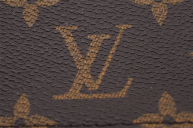 Authentic Louis Vuitton Monogram Pochette Twin PM Shoulder Bag M51854 LV 9385E