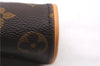 Authentic Louis Vuitton Monogram Pochette Twin PM Shoulder Bag M51854 LV 9385E