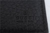 Authentic GUCCI Long Bifold Wallet Purse Leather 352352 Black 9387C