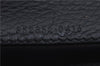 Authentic GUCCI Long Bifold Wallet Purse Leather 352352 Black 9387C