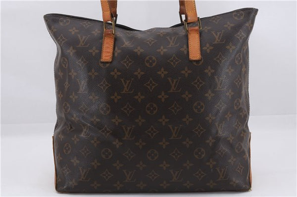 Authentic Louis Vuitton Monogram Cabas Mezzo Tote Bag M51151 LV 9387D