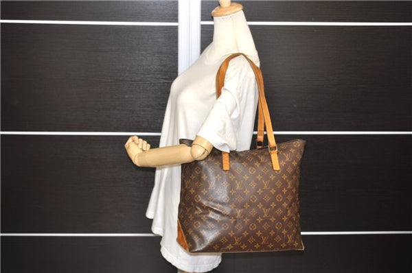Authentic Louis Vuitton Monogram Cabas Mezzo Tote Bag M51151 LV 9387D
