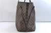 Authentic Louis Vuitton Damier Neverfull GM Shoulder Tote Bag N51106 LV 9387E