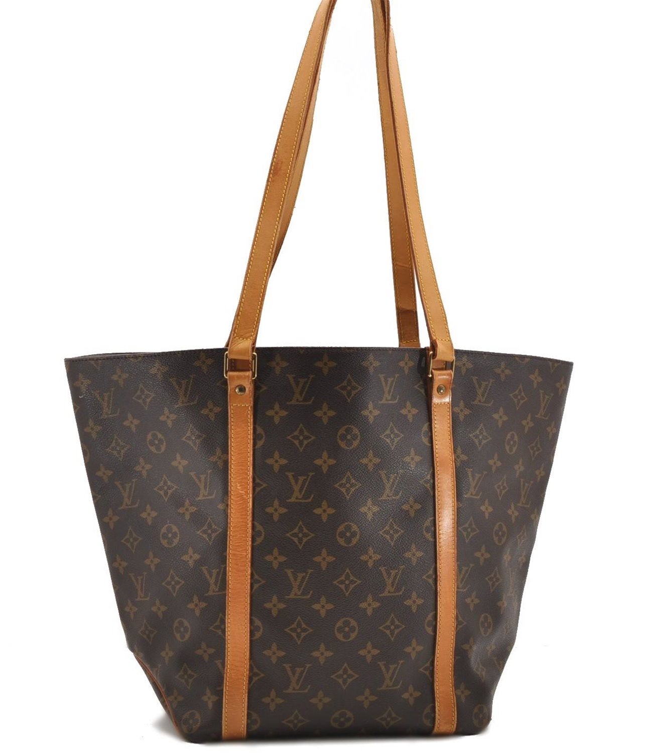 Authentic Louis Vuitton Monogram Sac Shopping PM Tote Bag M51108 LV 9389C