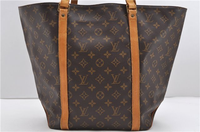 Authentic Louis Vuitton Monogram Sac Shopping PM Tote Bag M51108 LV 9389C