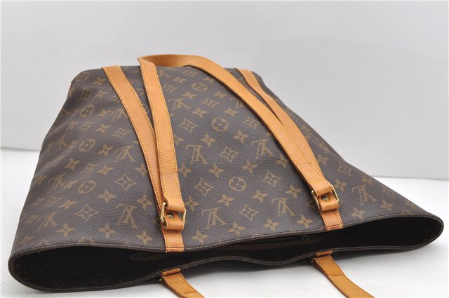 Authentic Louis Vuitton Monogram Sac Shopping PM Tote Bag M51108 LV 9389C
