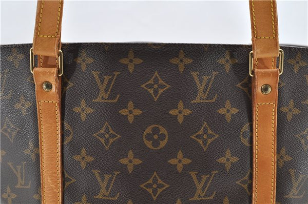 Authentic Louis Vuitton Monogram Sac Shopping PM Tote Bag M51108 LV 9389C