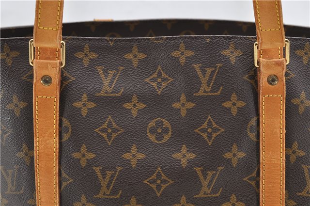 Authentic Louis Vuitton Monogram Sac Shopping PM Tote Bag M51108 LV 9389C