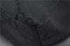 Authentic GUCCI Shoulder Hand Bag Purse GG Nylon Leather 28335 Black 9389D
