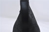 Authentic GUCCI Shoulder Hand Bag Purse GG Nylon Leather 28335 Black 9389D