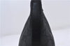 Authentic GUCCI Shoulder Hand Bag Purse GG Nylon Leather 28335 Black 9389D