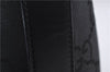 Authentic GUCCI Shoulder Hand Bag Purse GG Nylon Leather 28335 Black 9389D