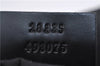Authentic GUCCI Shoulder Hand Bag Purse GG Nylon Leather 28335 Black 9389D