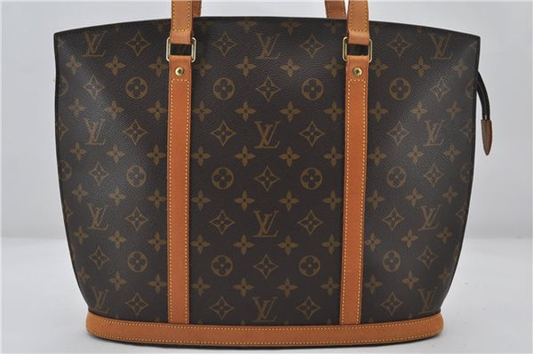 Authentic Louis Vuitton Monogram Babylone Shoulder Tote Bag M51102 LV 9395E
